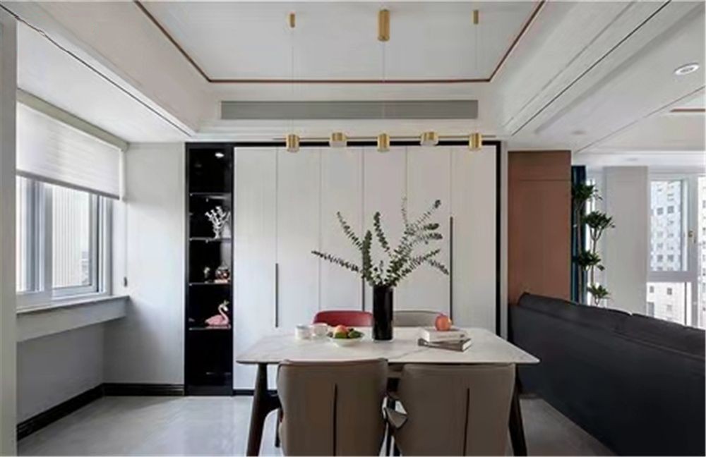 闵行区上海康城118平米平现代简约风格两室户装修效果图