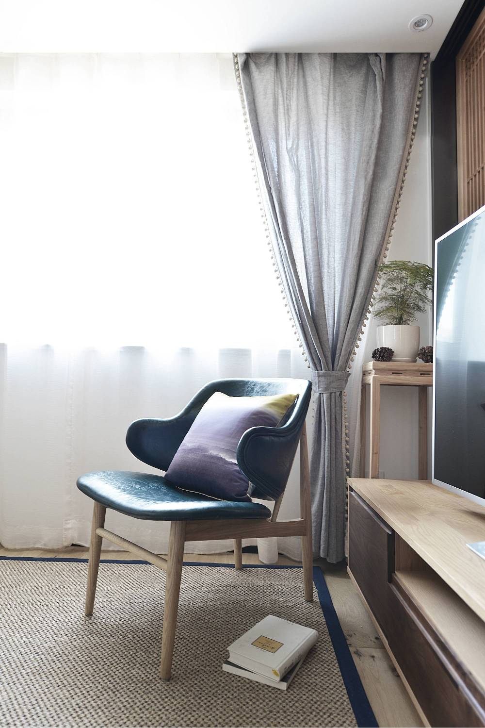 浦东新紫茂国际80平米平日式风格两室户装修效果图
