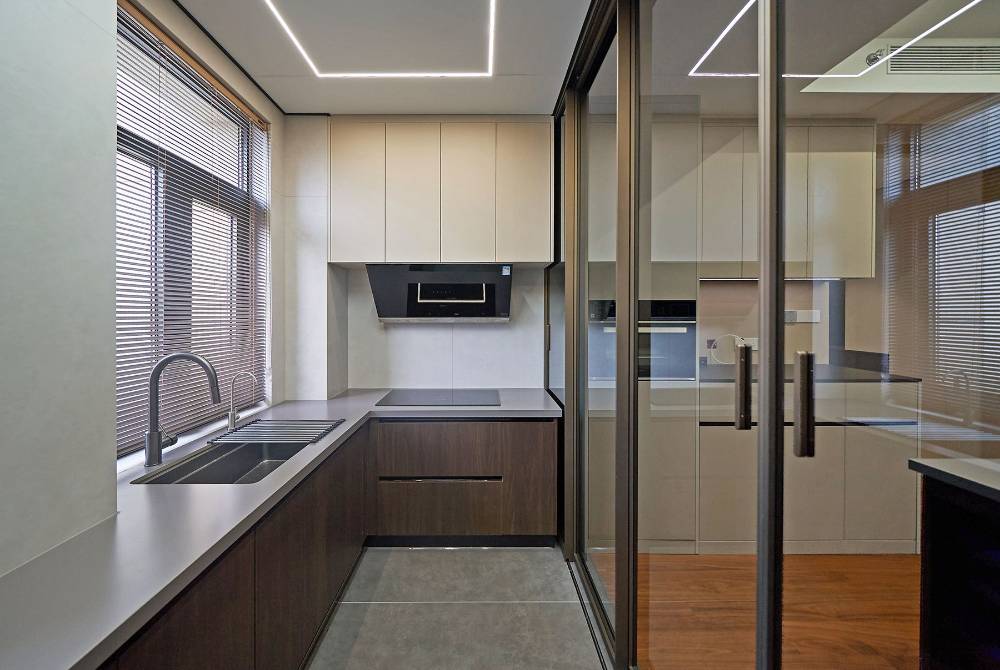 松江区三迪曼哈顿140平现代简约风格四室户装修效果图