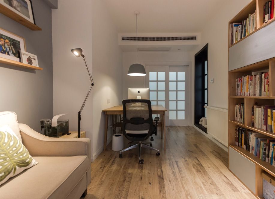 浦东新区证大家园85平米平北欧风格三室户装修效果图