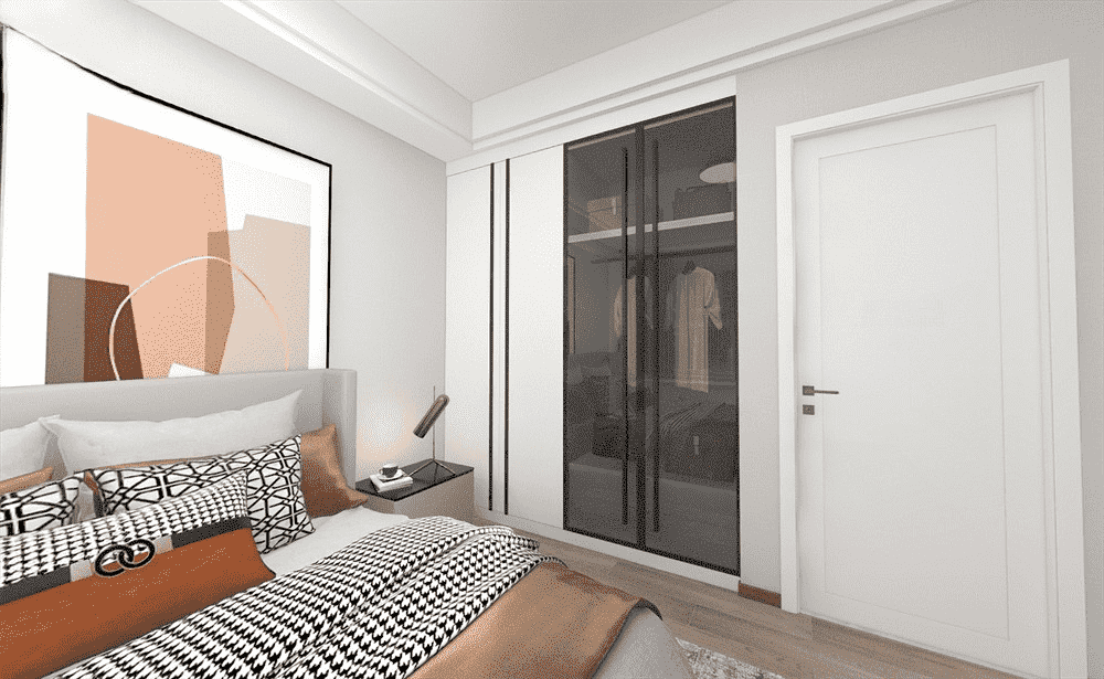 普陀区祥佳公寓120平米平现代简约风格三室户装修效果图