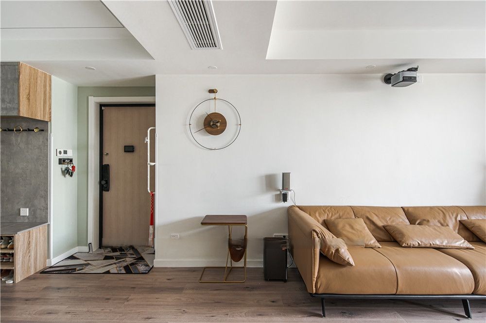 徐汇区华沁家园120平北欧风格三室户装修效果图