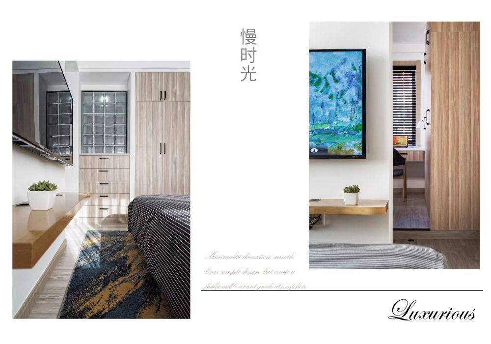 杨浦区杨浦公寓95平北欧风格三室户装修效果图