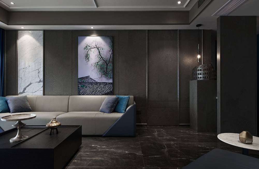松江区首创锦悦2期95平法式风格两室户装修效果图