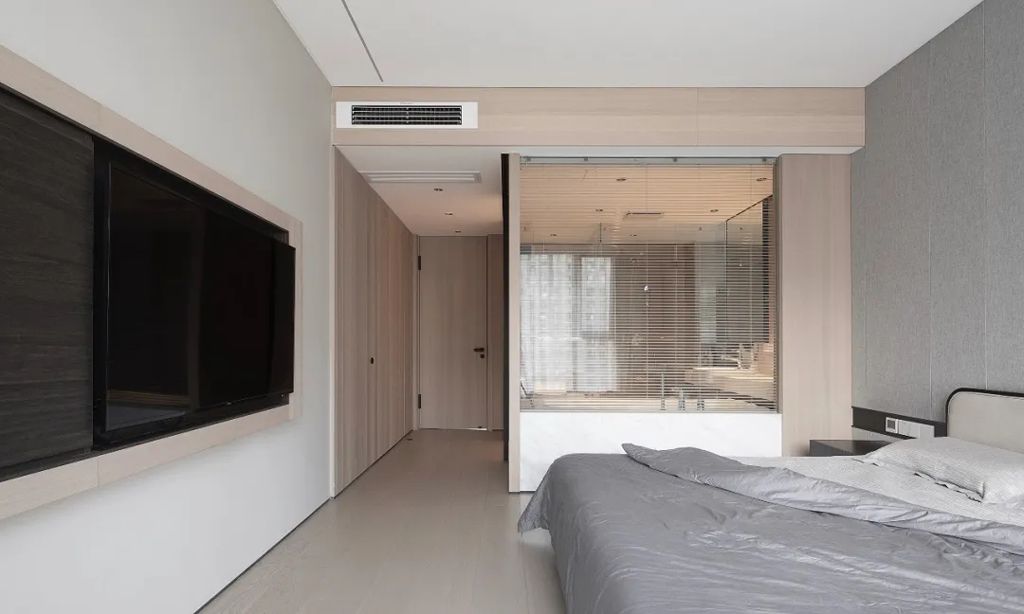 浦东上海绿城98平美式风格三室户装修效果图