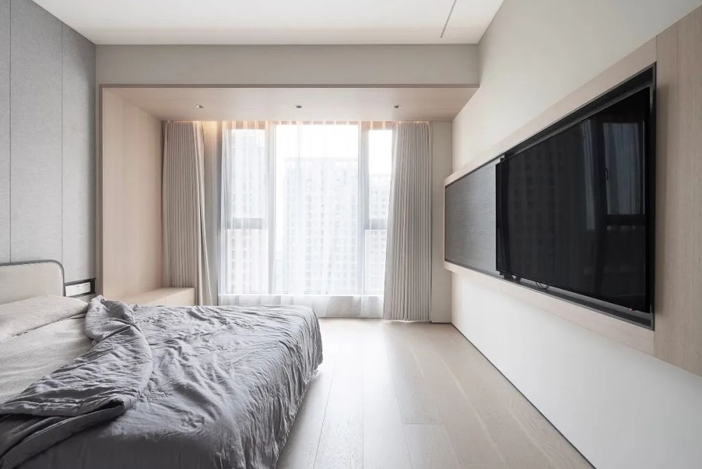 浦东上海绿城98平美式风格三室户装修效果图
