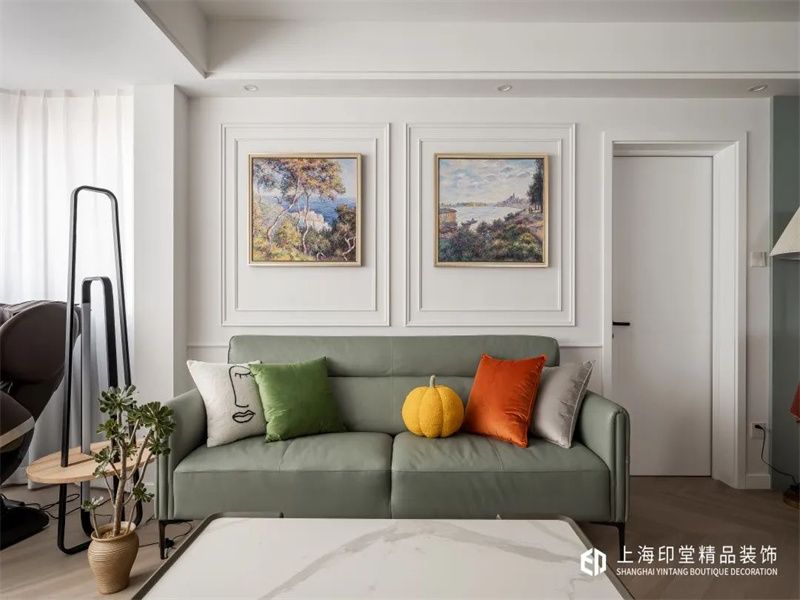 虹口区香港丽园200平现代简约风格两室户装修效果图