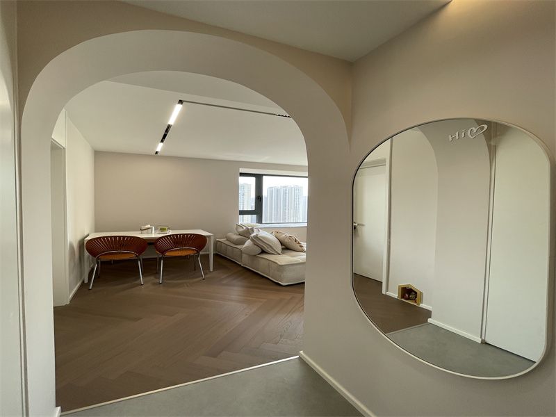 静安区和源名城88平现代简约风格两室户装修效果图