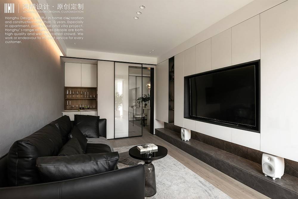 长宁区锦苑公寓87平现代简约风格两室户装修效果图