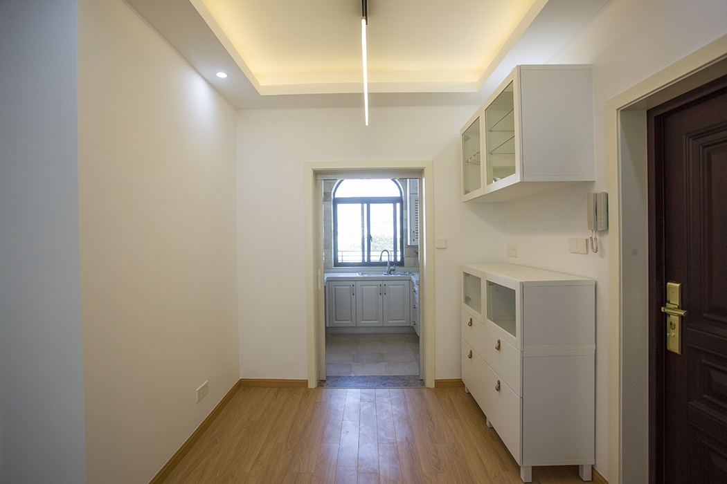 杨浦区幸福公寓88平简欧风格两室一厅装修效果图