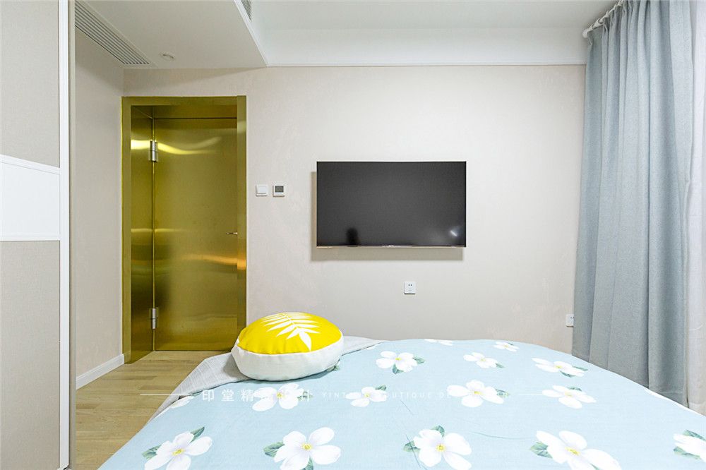 松江区新凯家园一期77平现代简约风格两室户装修效果图