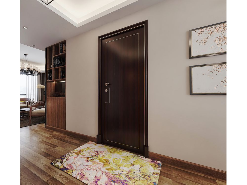 普陀区阳光威尼斯110平中式风格三室户装修效果图