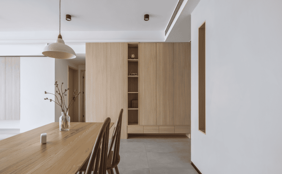 宝山区远洋悦庭100平现代简约风格三室户装修效果图