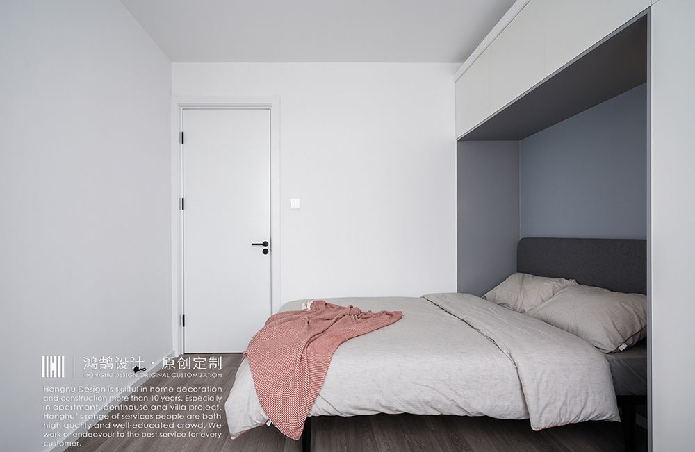 静安区良清公寓80平北欧风格两室户装修效果图