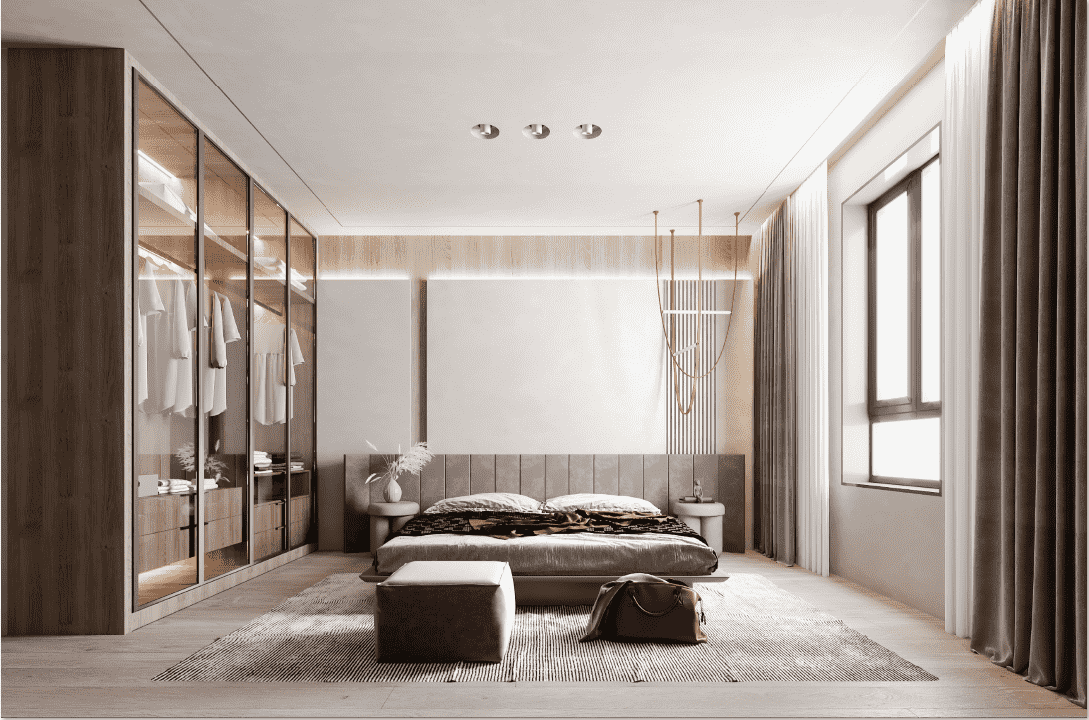杨浦区民星家园120平混搭风格两室户装修效果图