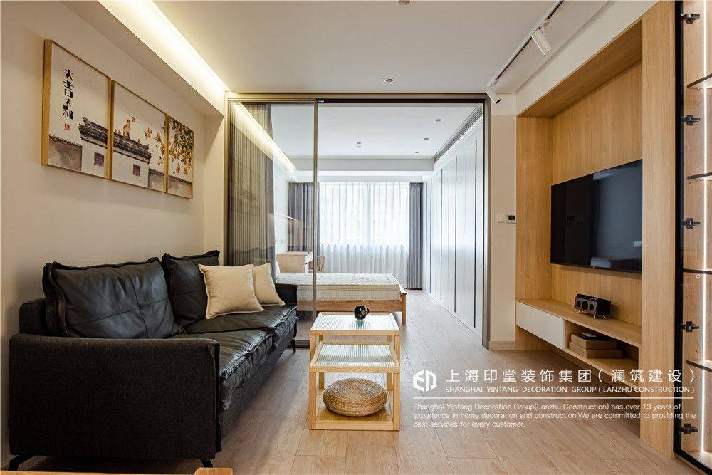 杨浦区控江三村65平日式风格一室户装修效果图