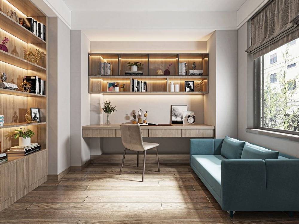 嘉定区新里米兰公寓127平欧式风格四室户装修效果图