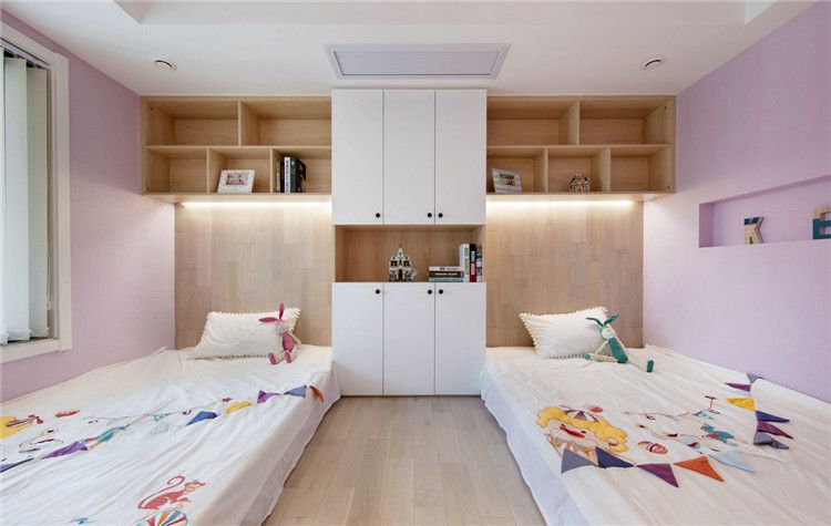 徐汇区尚海湾豪庭103平现代简约风格两室户装修效果图