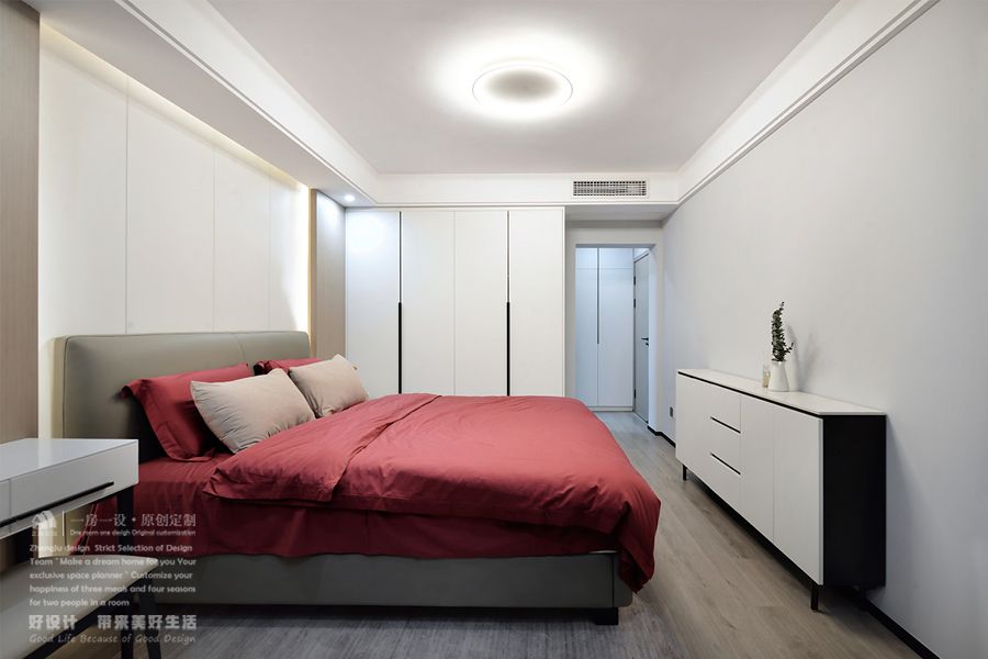 虹口区虹光公寓150平现代简约风格三室户装修效果图
