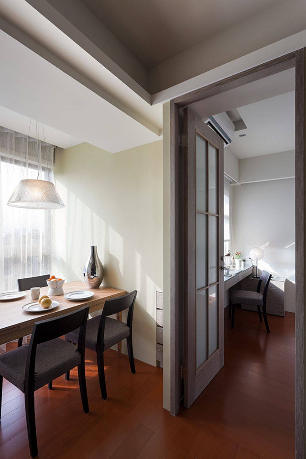 宝山区中环国际公寓132平现代简约风格三室户装修效果图