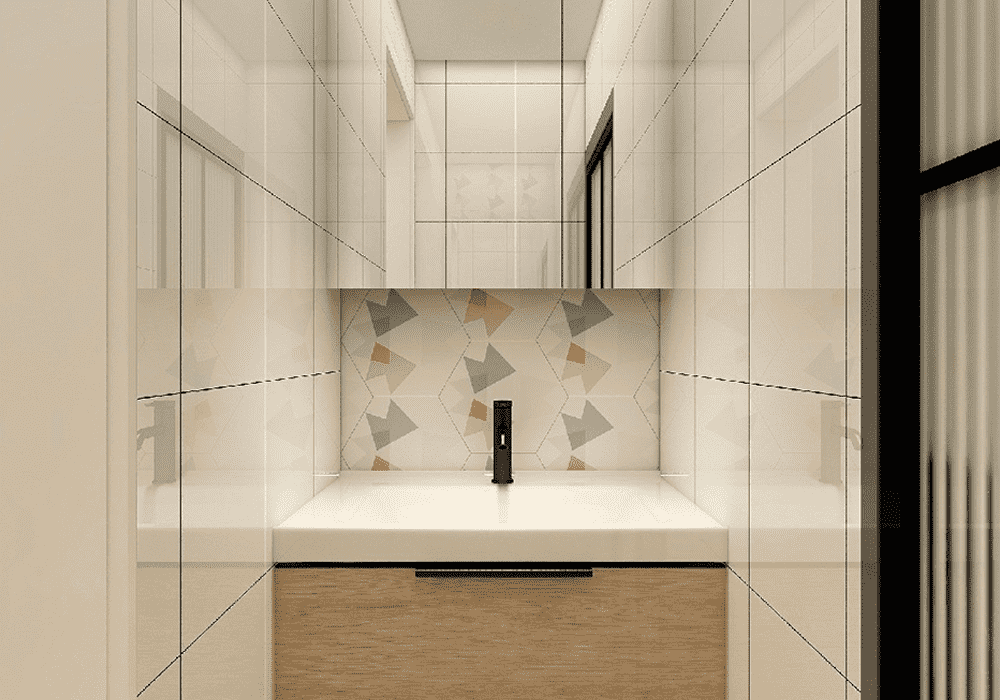 徐汇区华沁家园55平米平日式风格一室户装修效果图