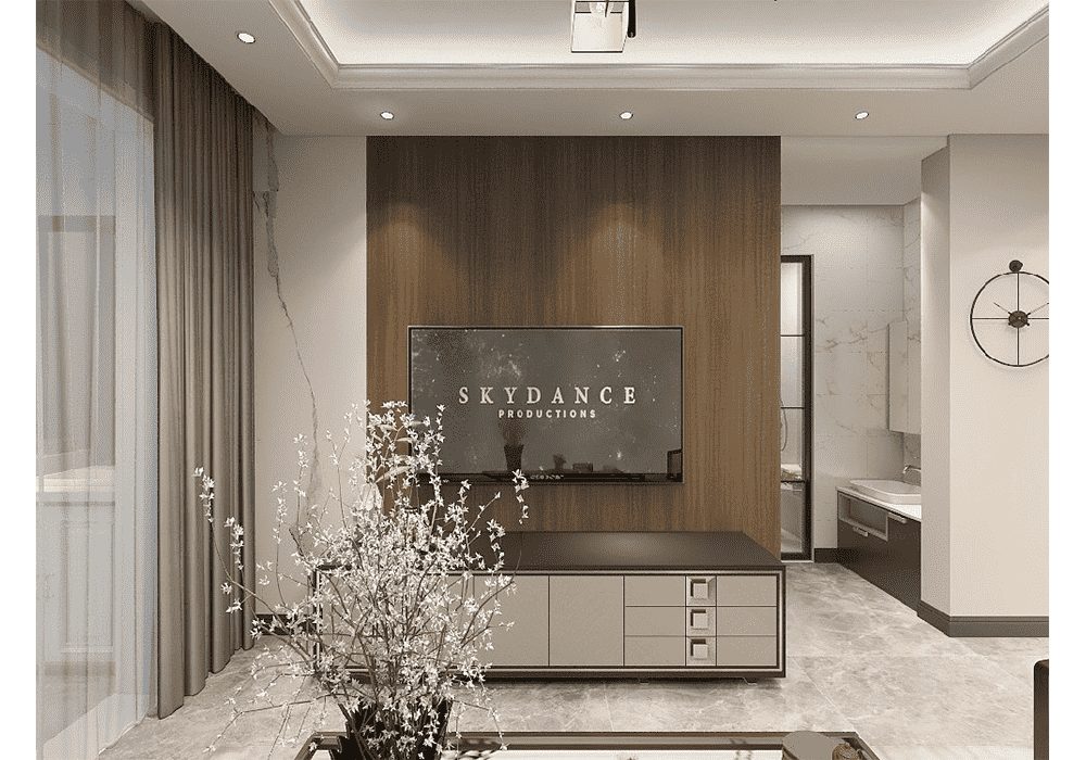 嘉定区上海派85平米平中式风格三室户装修效果图