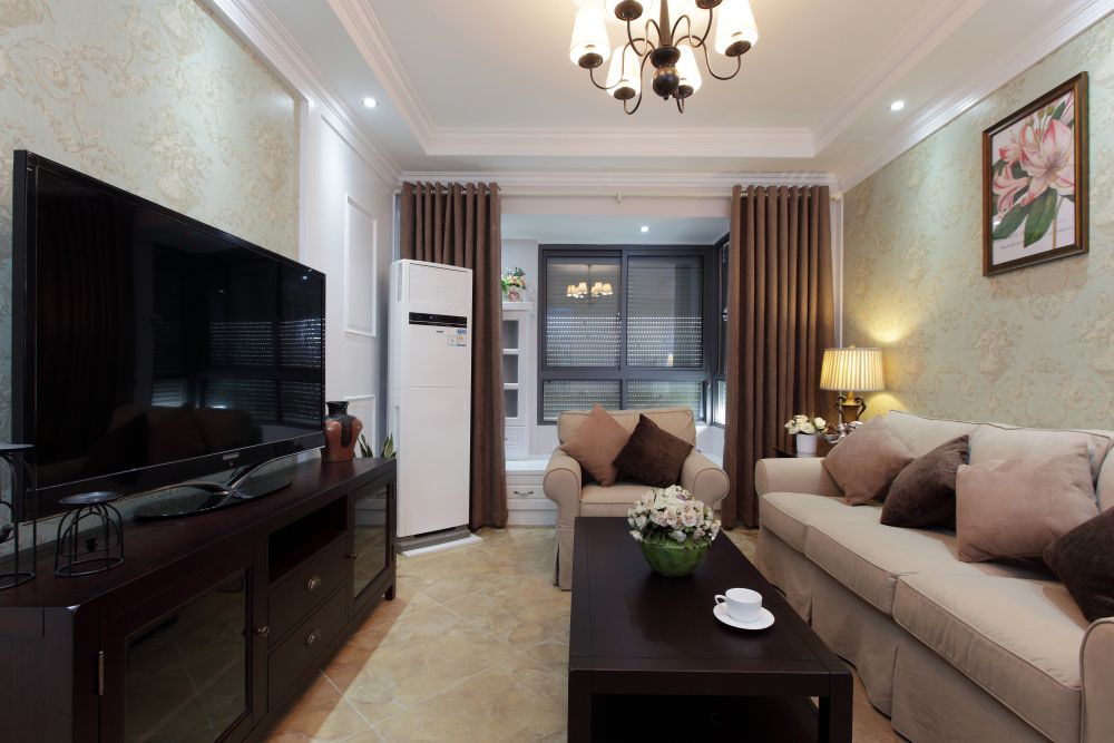 嘉定区西上海名邸123平中式风格三室户装修效果图