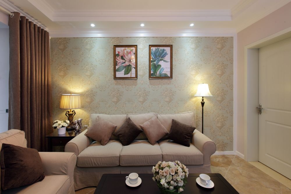 嘉定区西上海名邸123平中式风格三室户装修效果图