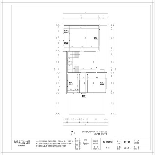 上海未知400平别墅户型图