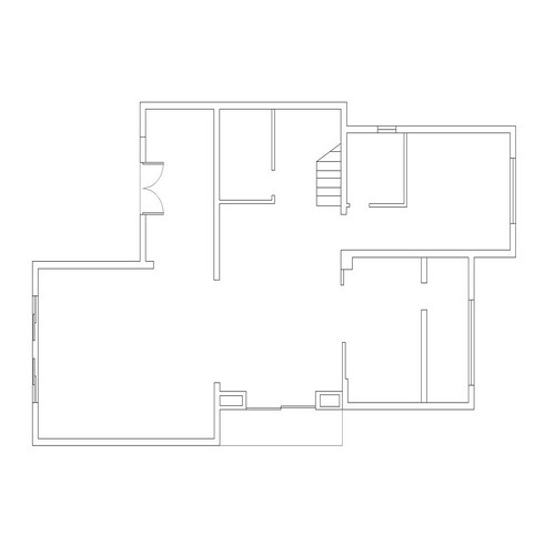 上海淀山湖富力湾180平住宅户型图