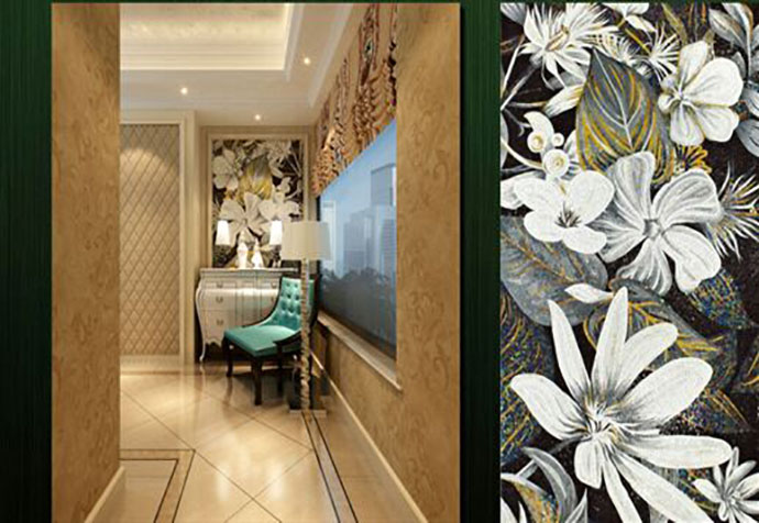 浦东新区世贸滨江花园170平欧式风格公寓装修效果图