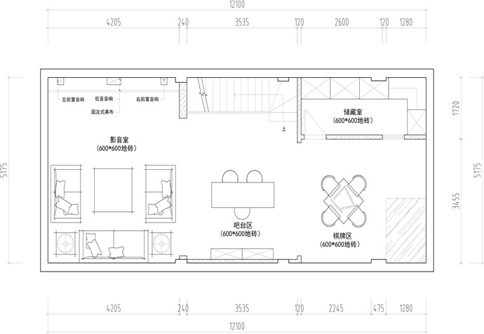 崇明区华贸东滩210平欧式风格别墅装修效果图