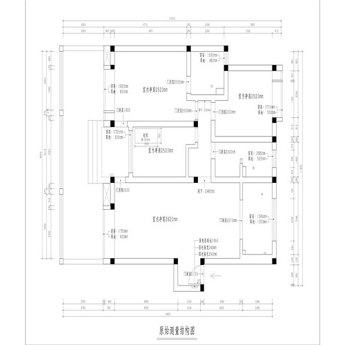 上海万科华尔兹花园120平三居室户型图