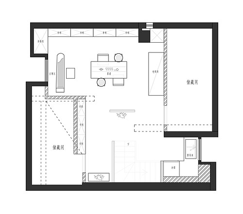 上海张堰经济小区170平别墅户型图