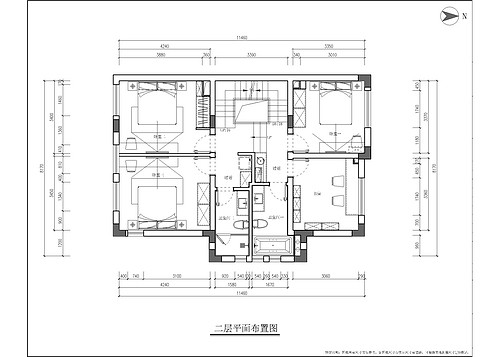 上海华漕运乐路350平别墅户型图