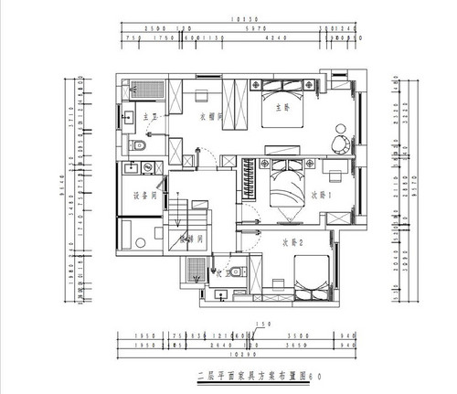 上海中建郎悦府300平住宅户型图