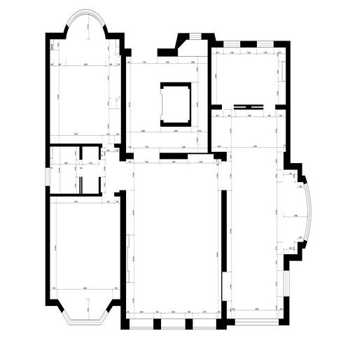 上海尊堡园700平别墅户型图