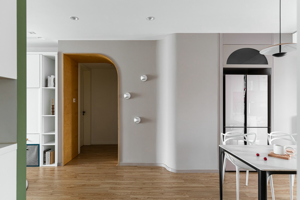 100-150㎡平北欧风格三居室装修效果图