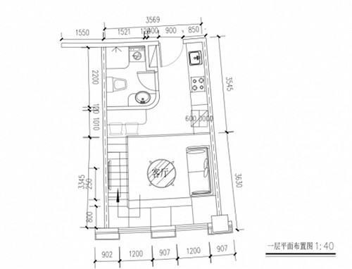 上海同進(jìn)理想城150平復(fù)式戶型圖