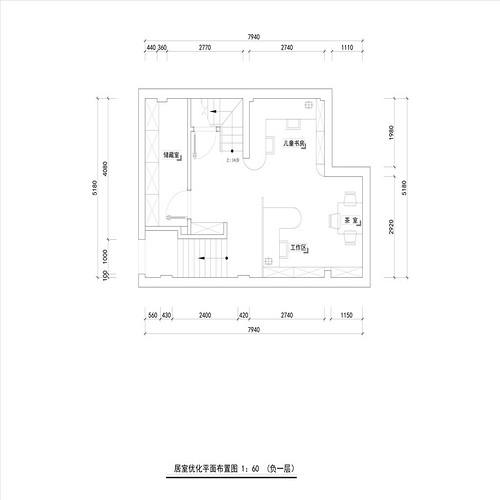 上海上海庄园310平别墅户型图