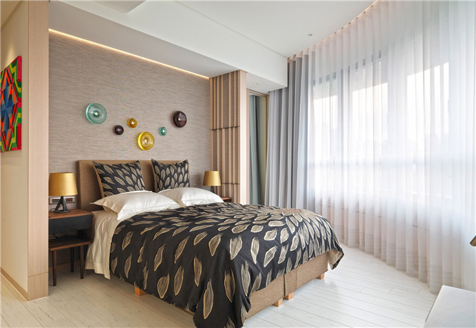 闵行区上海春城100平欧式风格公寓装修效果图
