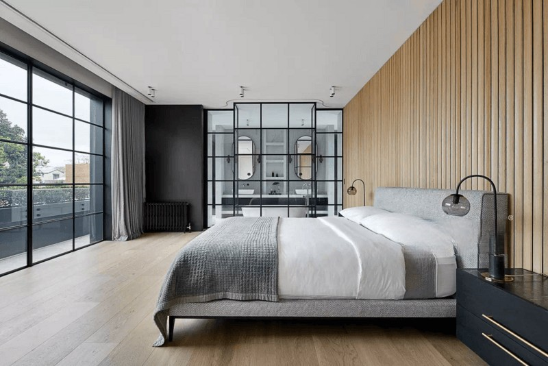 上海金兰雅墅350平日式风格住宅卧室装修效果图