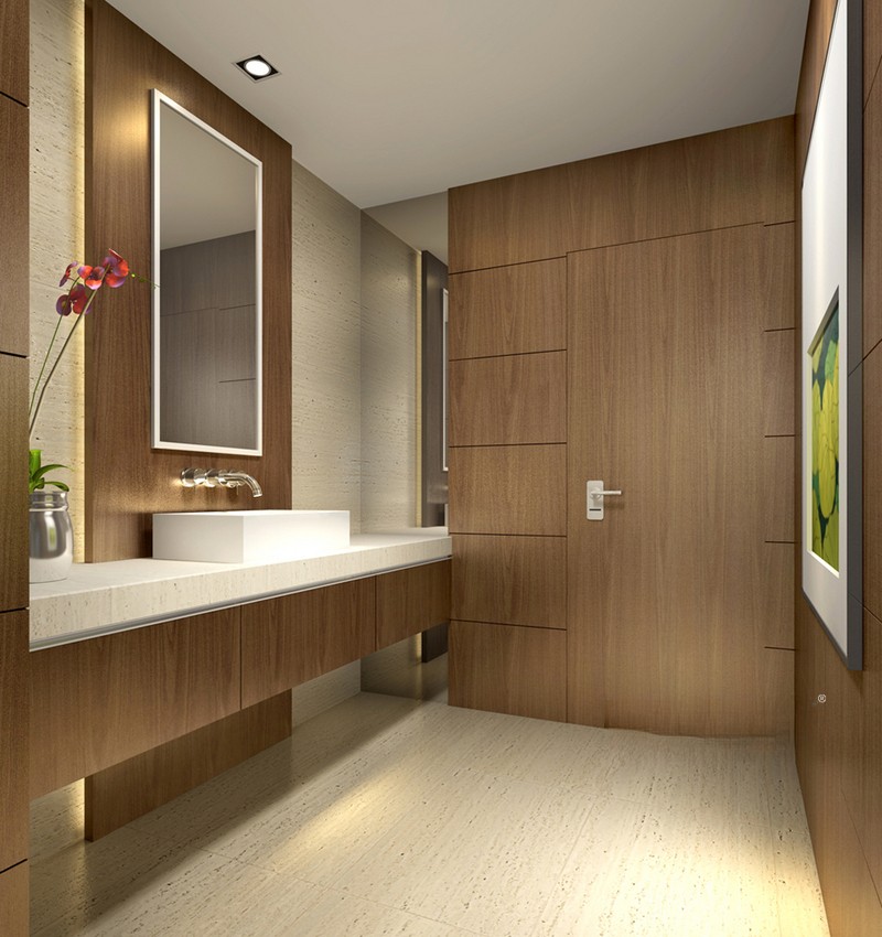 上海银杏家园180平港式风格四居室卫生间装修效果图