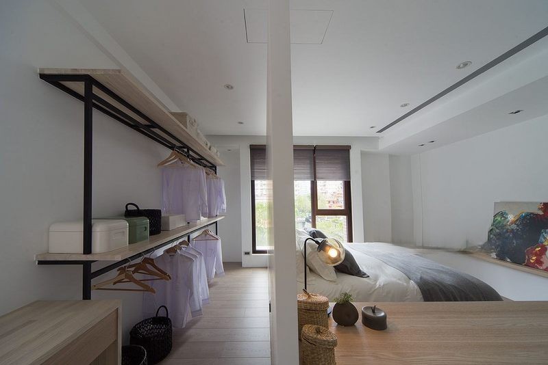 上海上海象屿虹桥125平现代简约风格住宅卧室装修效果图