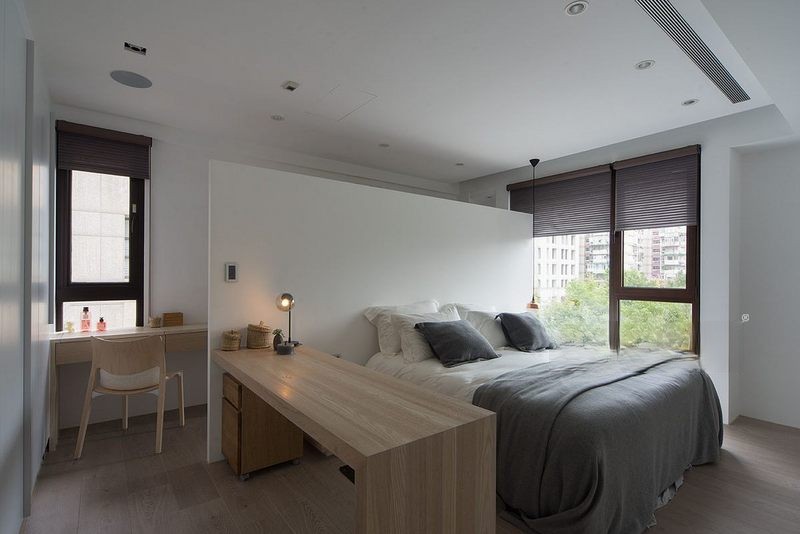 上海上海象屿虹桥125平现代简约风格住宅卧室装修效果图
