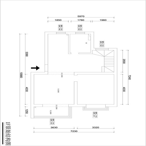 上海艾楠花苑145平复式户型图