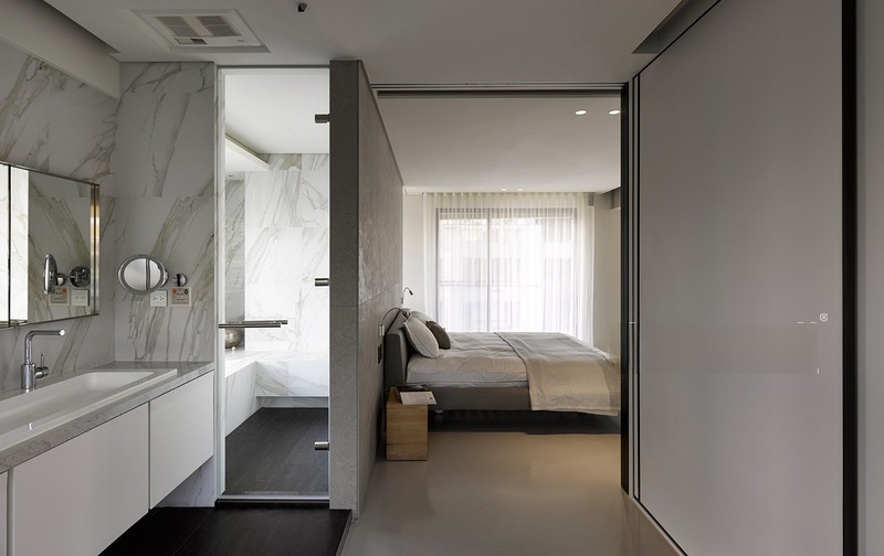 上海上海象屿虹桥153平现代简约风格三居室卧室装修效果图