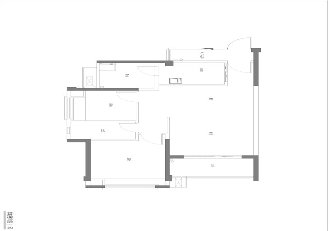 青浦区捷克住宅小区128平欧式风格公寓装修效果图