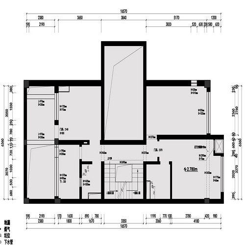 上海万科第五园400平别墅户型图