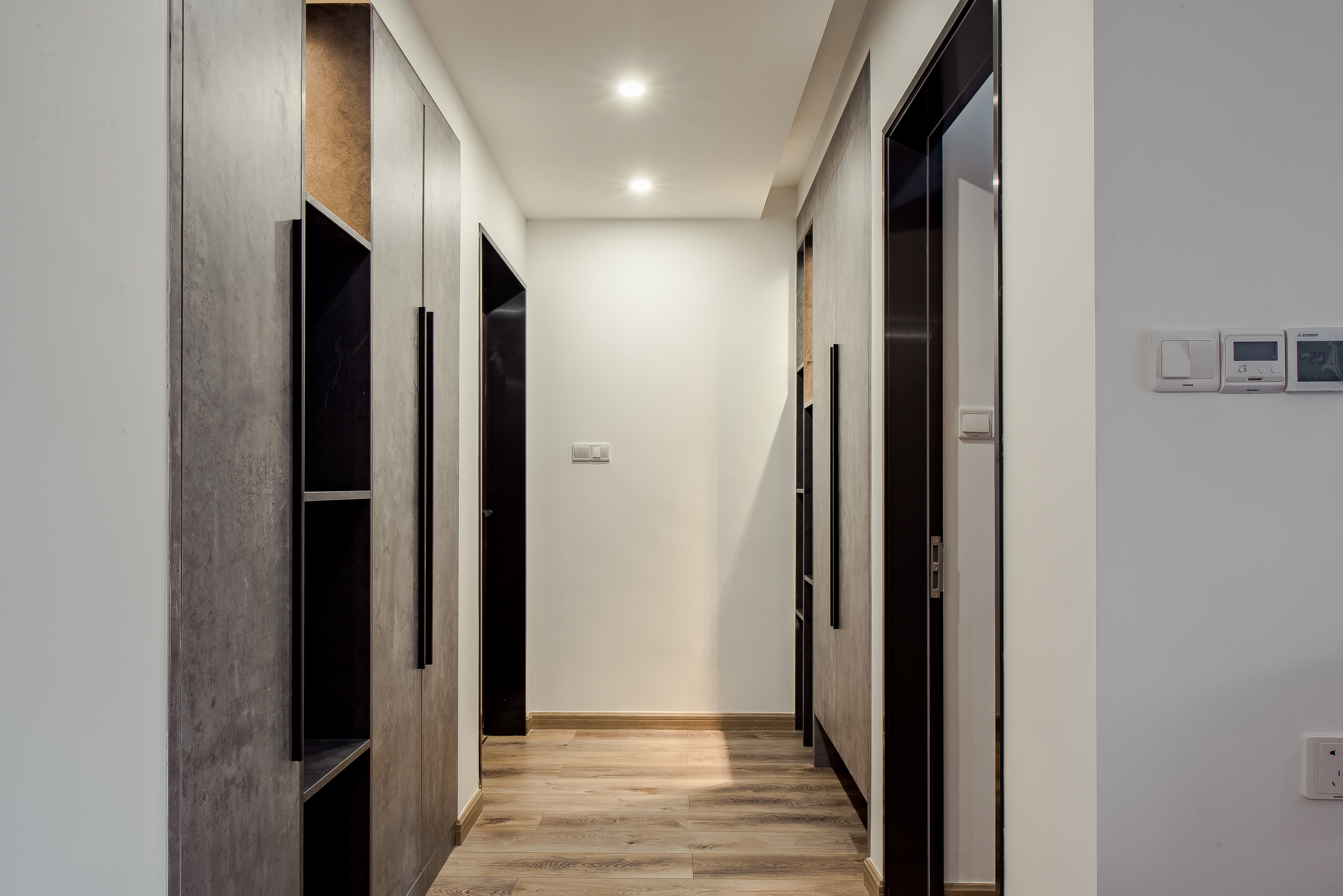 宝山区中环国际三期116平现代简约风格三室两厅装修效果图